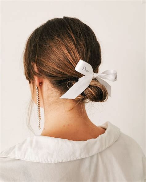 dior hair bow